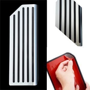 Topfit Model 3 Dead Pedal Cover,Auto Aluminium Left Foot Rest Pedal Upgraded